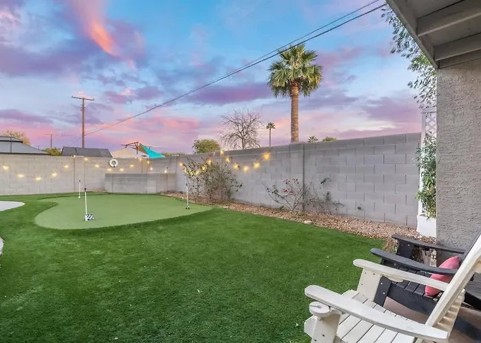 Pool With Patio Lounge & Mini Putti Near Airport * Phoenix